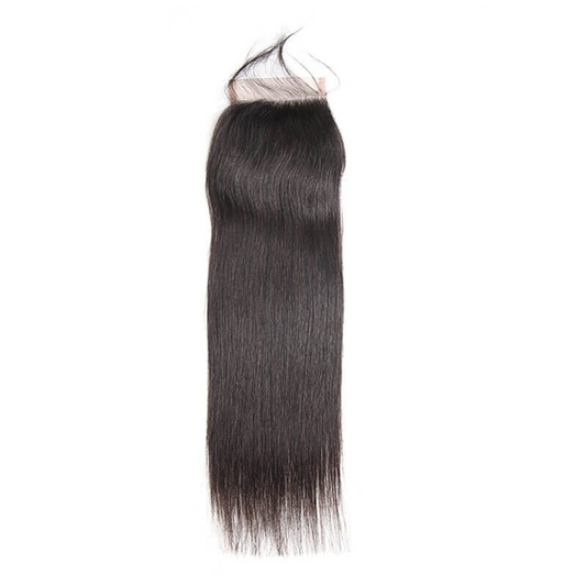 1pc HD Lace Frontal with 3 Bundles Straight Virgin Hair Weft YiWigs