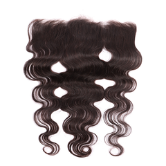 Body Wave Weave Double Drawn 3 Bundles With 13*4 HD Lace Frontal Closure Unprocessed High Quality Human Hair YiWigs