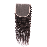 Kinky Curly Wave Human Hair Sew In 5*5 HD Lace Closure YiWigs