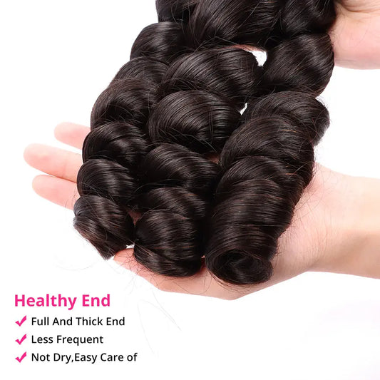 Unprocessed Virgin Human Hair Loose Deep Wave Weave 1 Bundle YiWigs