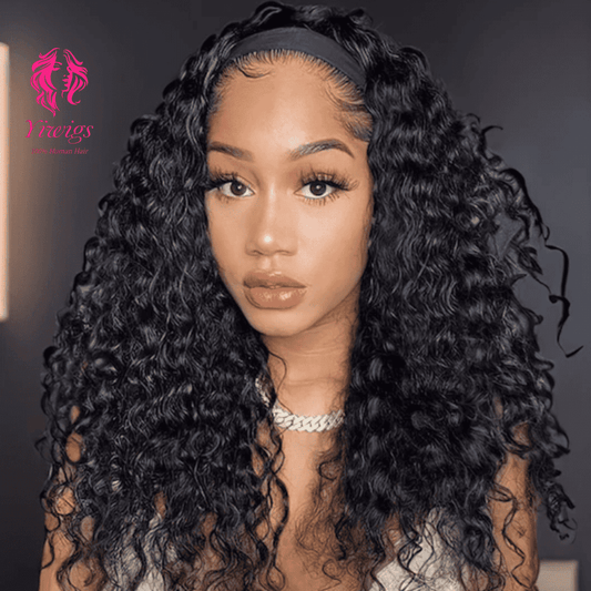 YiWigs 5*5 Real HD Lace Wig 200% Density Human Hair Wigs Pre Plucked Vivid Clean Hairline Ultra-thin Invisible Lace Wig 10-30''