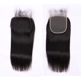 Straight Human Hair 5*5 Transparent Lace Closure Human Hair Closure YiWigs