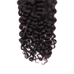 Deep Curly Human Hair 5*5 Transparent Lace Closure Human Hair Closure YiWigs