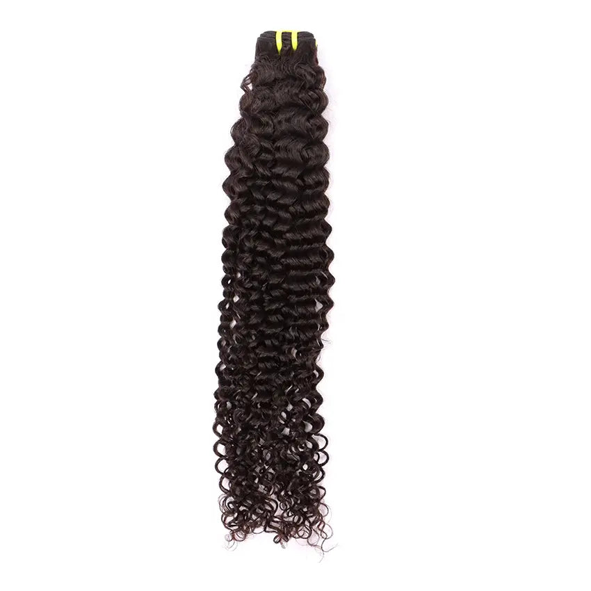 Deep Curly Hair One Bundle Unprocessed Virgin Human Hair Set YiWigs