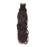 Unprocessed Virgin Human Hair Natural Black Water Wave Hair Single Bundle YiWigs