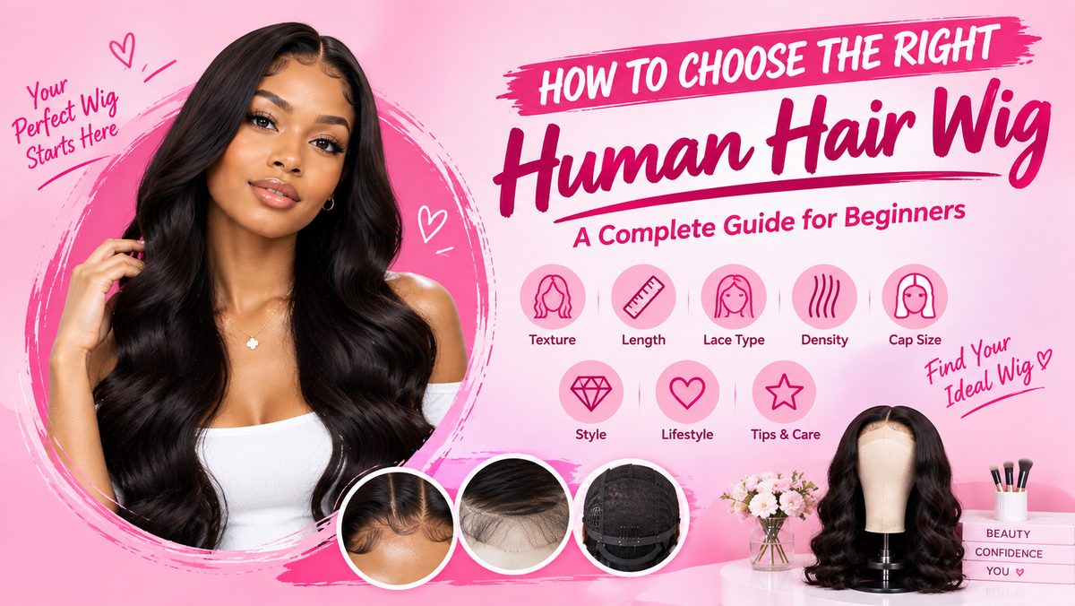 How to Choose the Right Human Hair Wig: A Complete Guide for Beginners