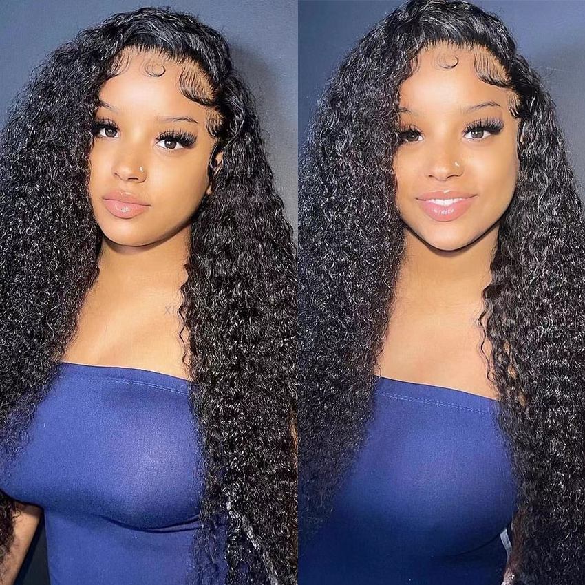 Wear To Go Wig - Deep Curly 4*4 HD Invisible Lace closure Wig YiWigs