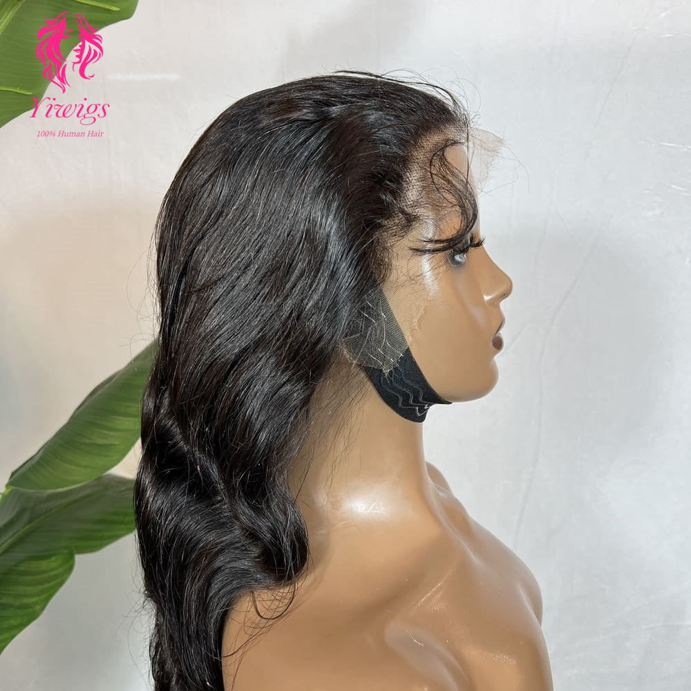 Glueless Wig 13*4 Frontal HD Lace Body Wave Wigs Long Wig