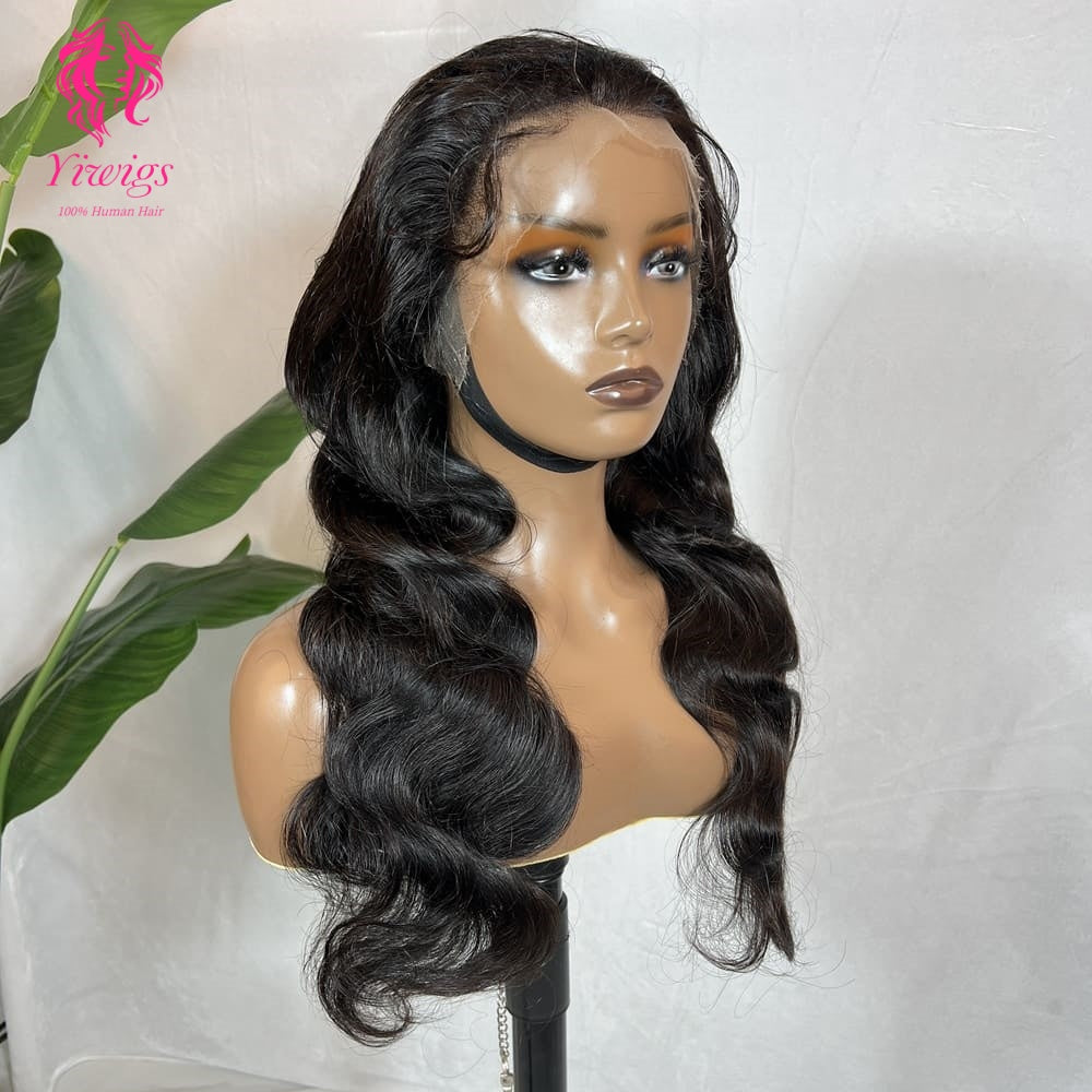 Glueless Wig 13*4 Frontal HD Lace Body Wave Wigs Long Wig