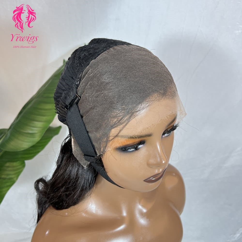 Glueless Wig 13*4 Frontal HD Lace Body Wave Wigs Long Wig