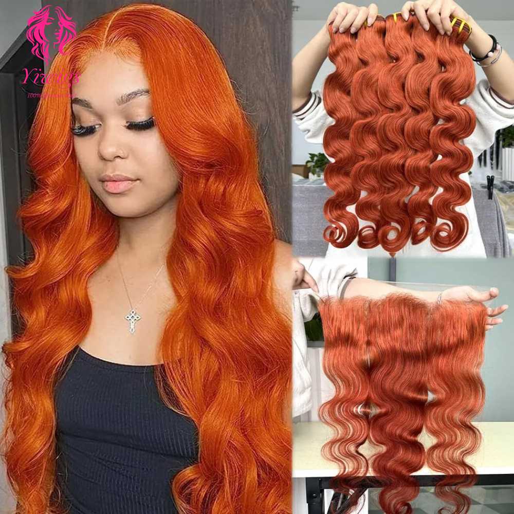 YiWigs Body Wave Human Hair Double Drawn Natural 12A Grade Virgin Weave Human Hair Raw Bundles