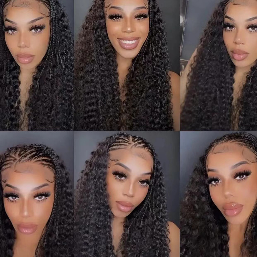 Wear To Go Wig - Deep Curly 4*4 HD Invisible Lace closure Wig YiWigs