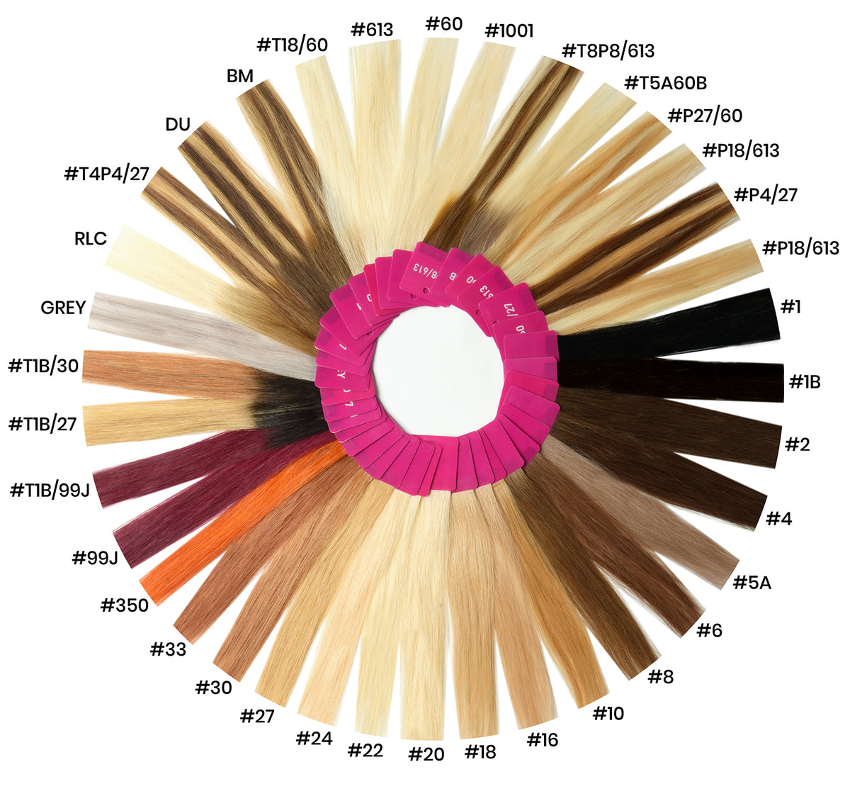 NO.1 COLOR CHART