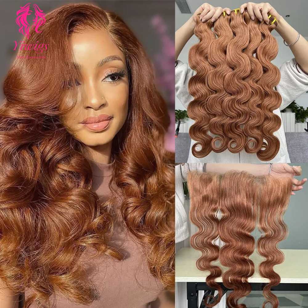 YiWigs Body Wave Human Hair Double Drawn Natural 12A Grade Virgin Weave Human Hair Raw Bundles