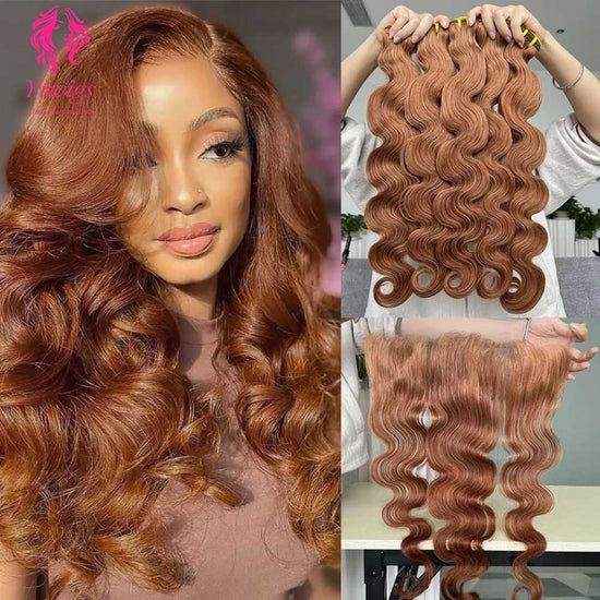 YiWigs Body Wave Human Hair Double Drawn Natural 12A Grade Virgin Weave Human Hair Raw Bundles