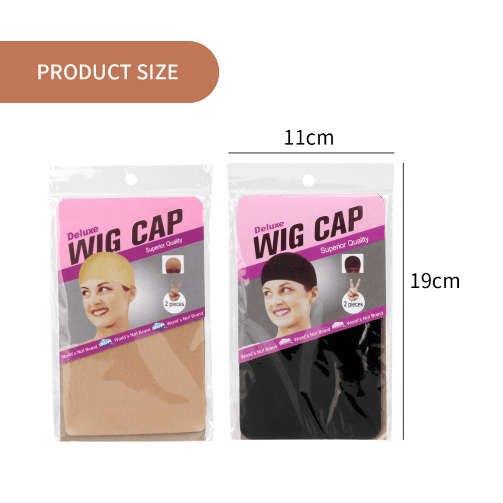Wig Caps Invisible HD Wig Cap Super Soft And Breathable（1 Pack）
