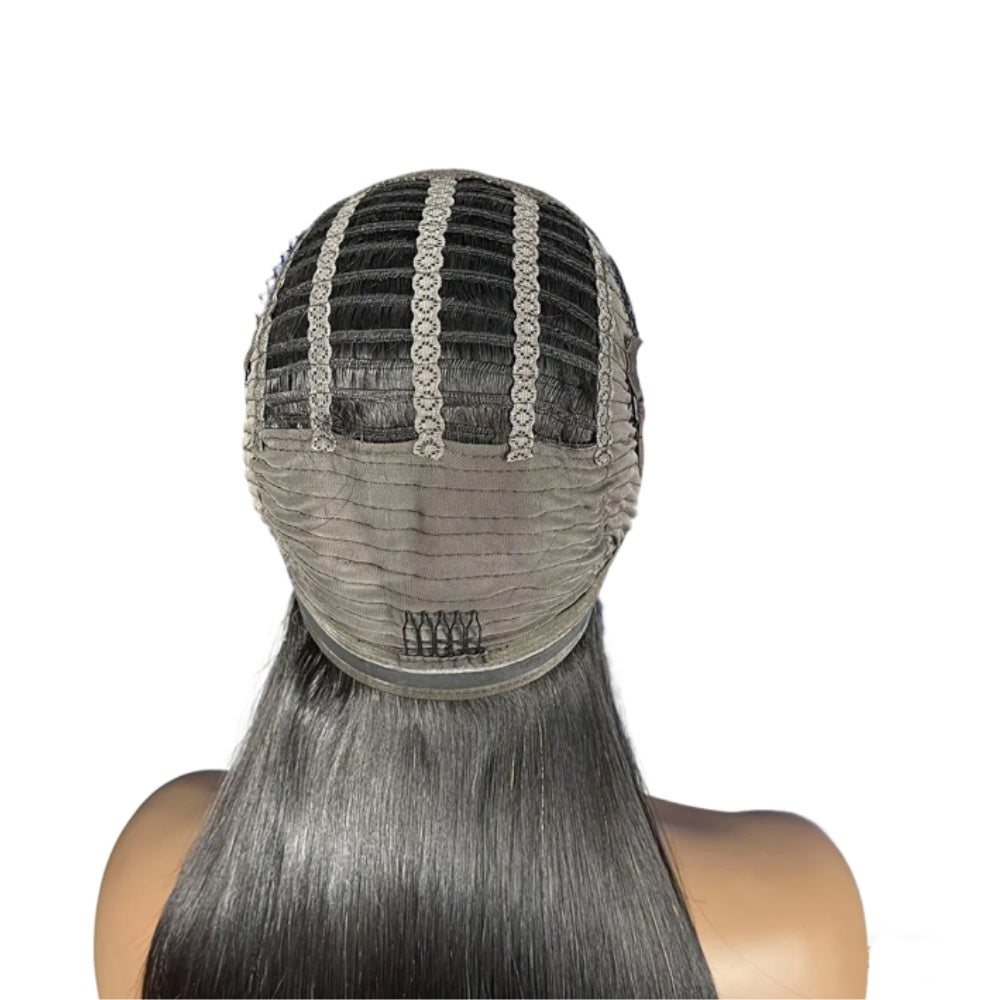 YiWigs Glueless Wigs Human Hair Lace Front Brazilian Straight 13*4 Lace Closure Wig Ready to Wear Pre Cut Pre Plucked Wigs