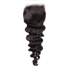 3 Bundles Human Virgin Hair Deep Wave With Invisible 4*4 HD Lace Frontal YiWigs