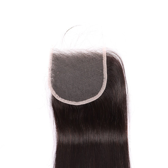 1pc HD Lace Frontal with 3 Bundles Straight Virgin Hair Weft YiWigs