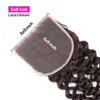 Deep Curly 3 Bundles With 5*5 HD HD Lace  Closure Unprocessed Human Hair YiWigs