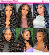 Unprocessed Virgin Human Hair One Bundle Deep Wave Hair Weave set YiWigs