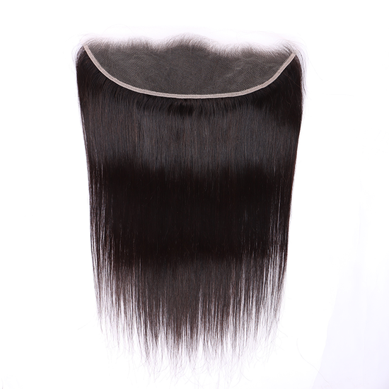 Straight Weave 3 Double Drawn Bundles With 13*4 HD Lace Frontal  Unprocessed High Quality Human Hair YiWigs