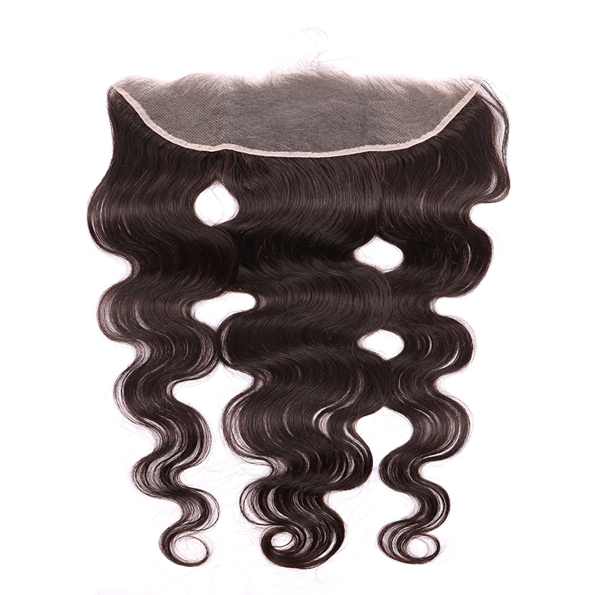 Water Wave Weave Double Drawn 3 Bundles With 13*4 HD Lace Frontal Closure Unprocessed High Volume  Human Hair YiWigs