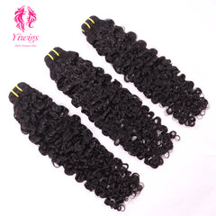 Yiwigs Burmese Curly Hair Bundles 12A Grade 100% Virgin Cuticle Aligned Human Hair Weaving Natural Color
