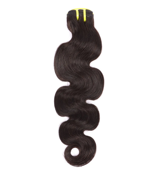 Human Primary Hair Body Wave Braids Natural Black Set YiWigs