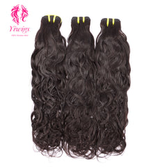 Yiwigs Natural Wave Hair Bundles 12A Grade 100% Virgin Cuticle Aligned Human Hair Natural Weaving