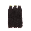 Double Drawn 3 Bundles Aesthetics Human Virgin Hair Kinky Curly Weave With 13*4 HD Lace Frontal YiWigs