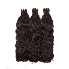 Water Wave Weave Double Drawn 3 Bundles With 13*4 HD Lace Frontal Closure Unprocessed High Volume  Human Hair YiWigs