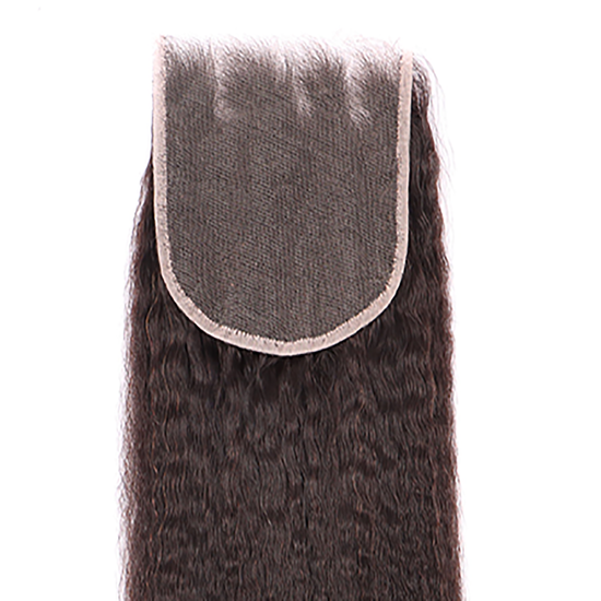 Kinky Straight 5*5 HD Lace Closure Human Virgin Hair YiWigs
