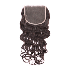 5*5 HD Lace Closure Water Wave Human Hair Sew In Closure YiWigs