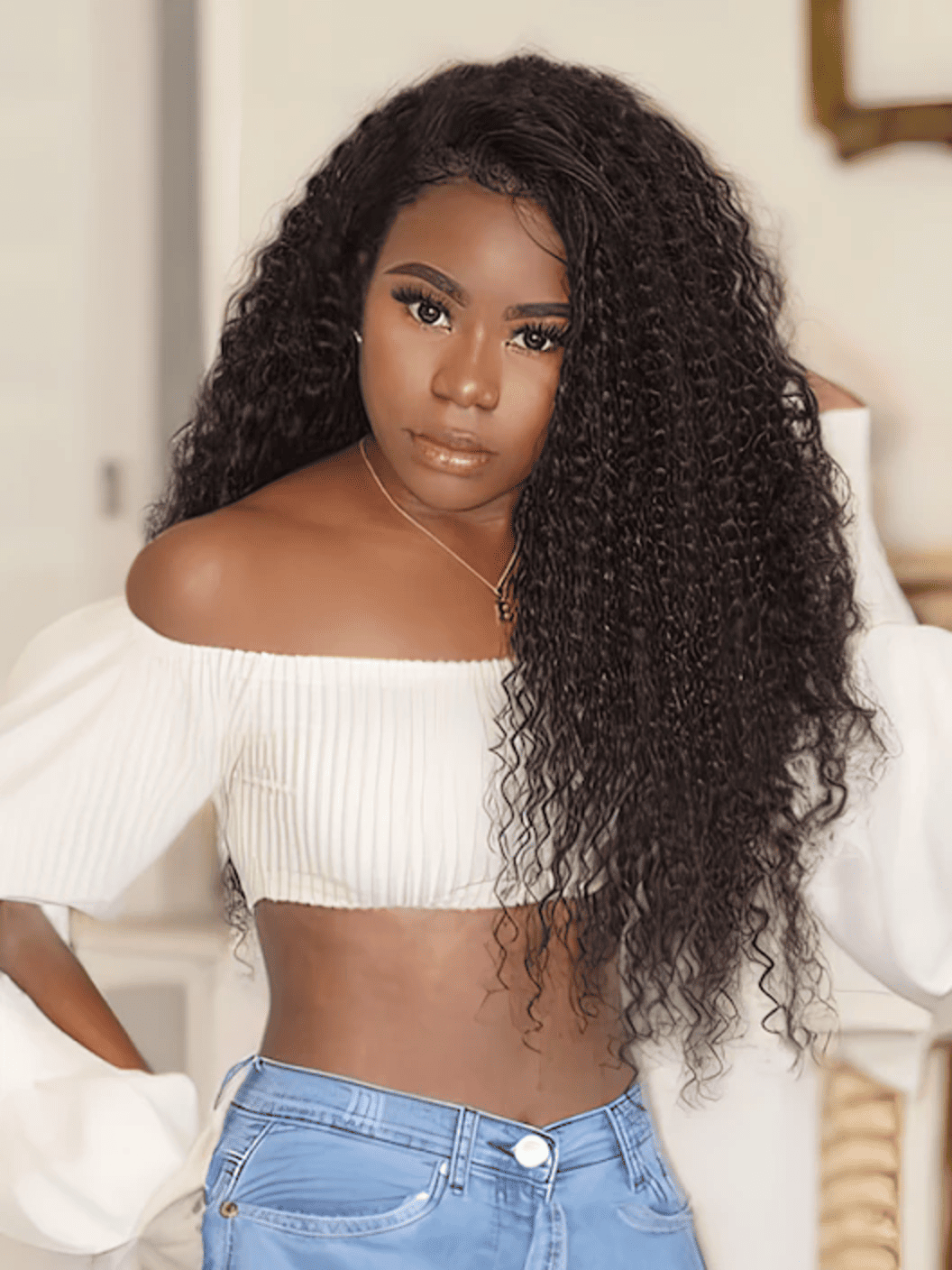 YiWigs Double Drawn Bundles Human Hair 10''-30'' 100% Unprocessed Virgin Hair Natural Black for Women Hair Extensions