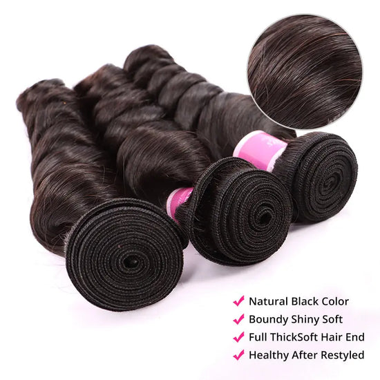 Unprocessed Virgin Human Hair Loose Deep Wave Weave 1 Bundle YiWigs