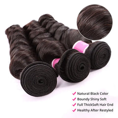 Unprocessed Virgin Human Hair Loose Deep Wave Weave 1 Bundle YiWigs