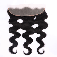 Body Wave Virgin Human Hair 13*4 Transparent Lace Frontal Relaxed Hair YiWigs