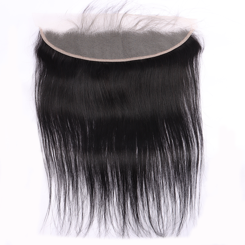 10-22 Inch 13*4 Transparent Lace Frontal Straight Virgin Human Hair YiWigs