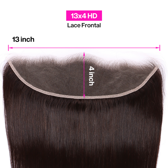 10-22 inch 13*4 HD Lace Frontal Straight Virgin Human Hair YiWigs