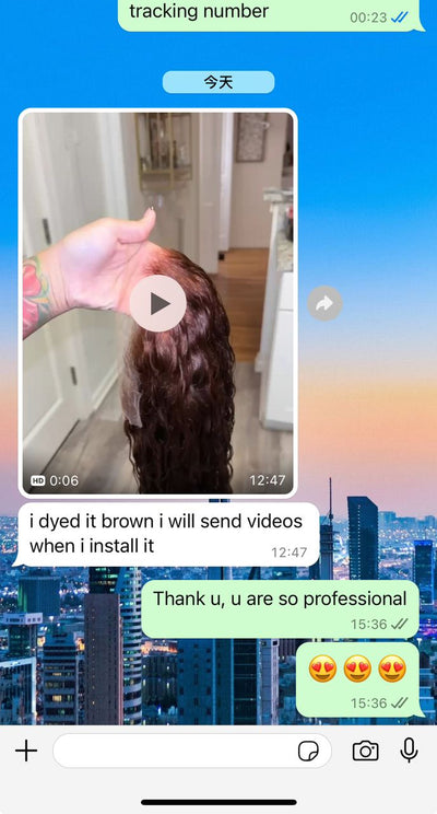 Customer testimonial 1