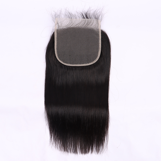 Straight Human Hair 5*5 Transparent Lace Closure Human Hair Closure YiWigs