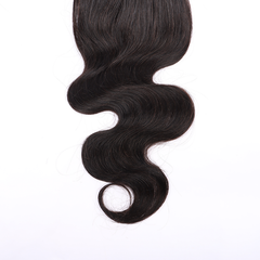 100% Human Virgin Hair Body Wave 4*4 Transparent Lace Closure YiWigs