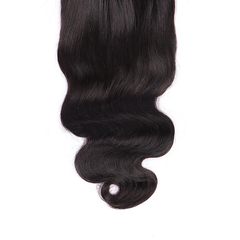 100% Human Virgin Hair Body Wave 5*5 Transparent Lace Closure YiWigs