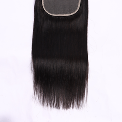 Straight Human Hair 5*5 Transparent Lace Closure Human Hair Closure YiWigs