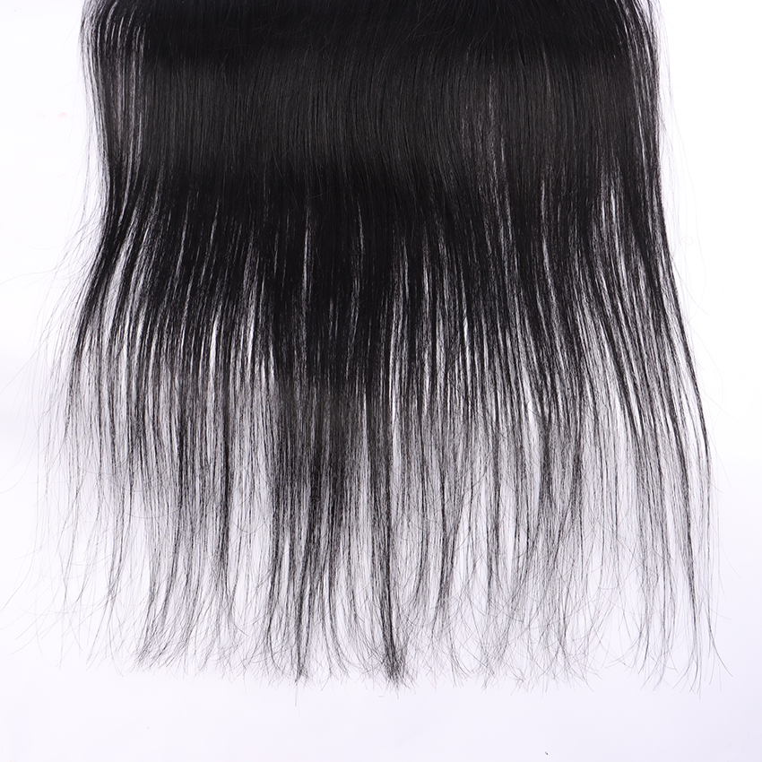 10-22 Inch 13*4 Transparent Lace Frontal Straight Virgin Human Hair YiWigs