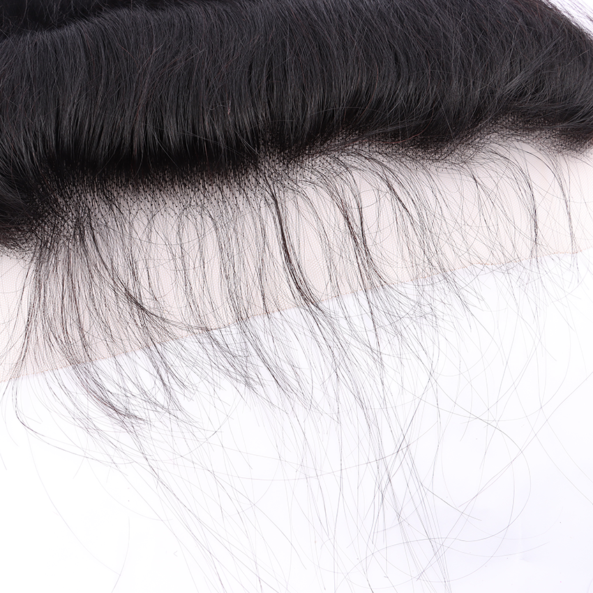 10-22 Inch 13*4 Transparent Lace Frontal Straight Virgin Human Hair YiWigs