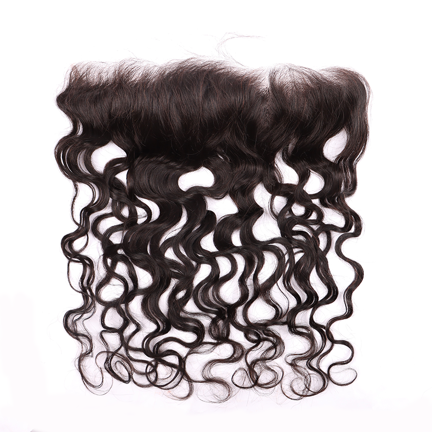 Human Virgin Hair Water Wave 13*4 HD Lace Frontal Human Hair YiWigs