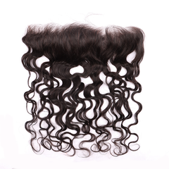 Human Virgin Hair Water Wave 13*4 HD Lace Frontal Human Hair YiWigs