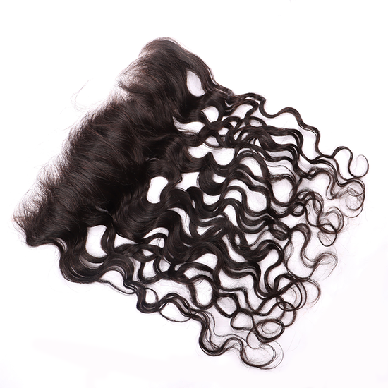 Human Virgin Hair Water Wave 13*4 HD Lace Frontal Human Hair YiWigs